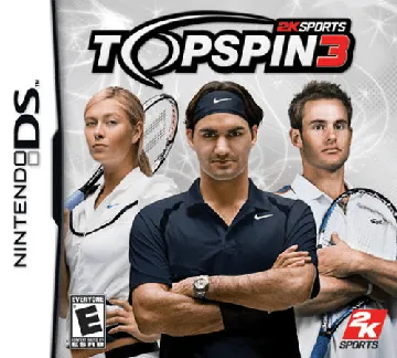 Top Spin 3 (USA) box cover front